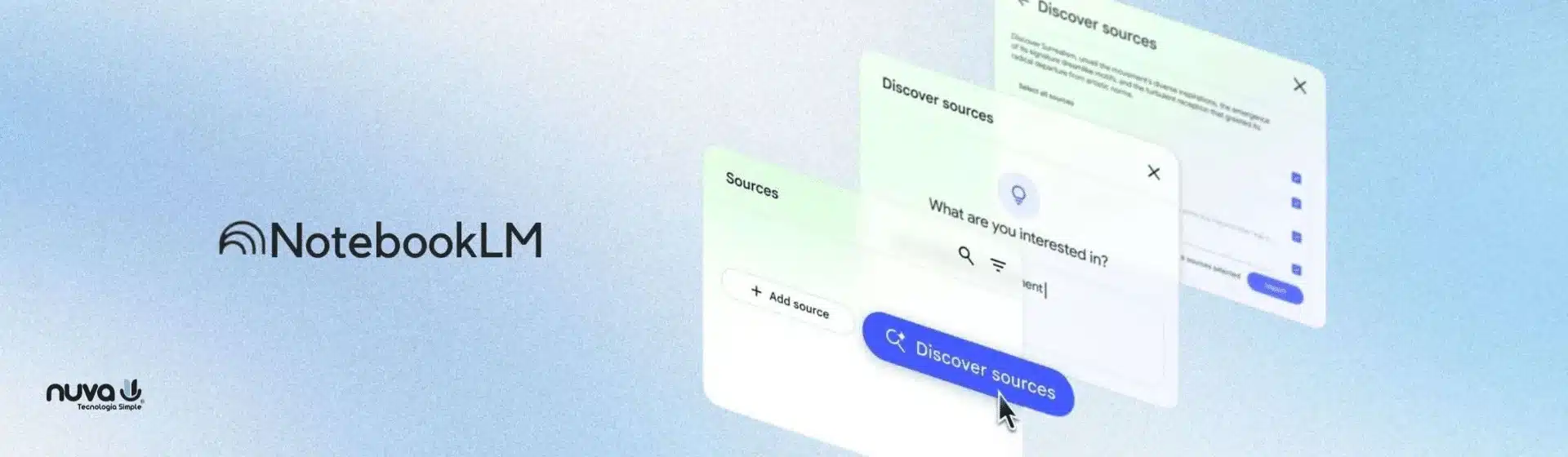 NotebookLM UI